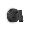Спот Ideal Lux Page Ap Round Nero 142579 Спот Ideal Lux Page Ap Round Nero 142579