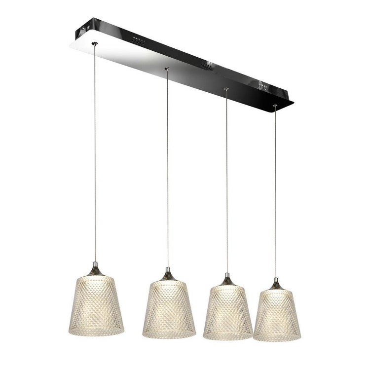 Подвесной светодиодный светильник iLedex Flora WD8007-4 CR Подвесной светодиодный светильник iLedex Flora WD8007-4 CR