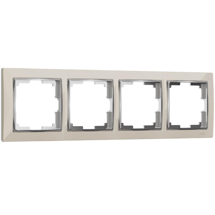 Рамка Werkel Snabb на 4 поста слоновая кость WL03-Frame-04-ivory 4690389046339