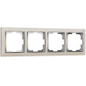 Рамка Werkel Snabb на 4 поста слоновая кость WL03-Frame-04-ivory 4690389046339