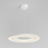 Подвесной светодиодный светильник с абажуром из ткани 101001 LED белый