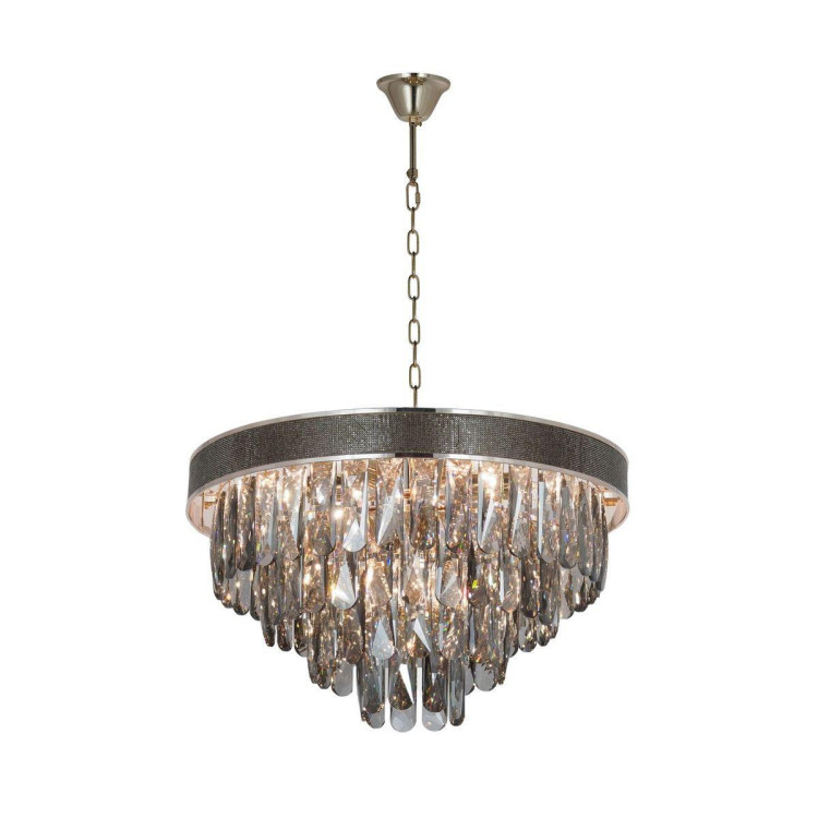 Подвесная люстра Lumina Deco Chici LDP 6002-500 R.GD+GY Подвесная люстра Lumina Deco Chici LDP 6002-500 R.GD+GY