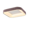 7770/56L AVRA LED SN 039 Светильник металл/белый/мокко LED 56Вт+14Вт 3000-6000K 500х500 IP43 пульт ДУ+подсветка SHARMEL