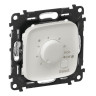 Терморегулятор Legrand Valena Allure для теплых полов с датчиком, жемчуг 752034+755329