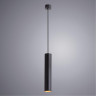 A1530SP-1BK Светильник подвесной TORRE для MR16 Ø56x300мм черный IP20