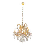 Подвесная люстра Lumina Deco Eliza LDP 7030-6+3 GD Подвесная люстра Lumina Deco Eliza LDP 7030-6+3 GD