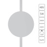 Трековый светодиодный светильник Arte Lamp Rapid A1163PL-1WH