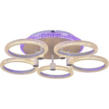 Потолочная светодиодная люстра Reluce 20548-0.3-5+1S Потолочная светодиодная люстра Reluce 20548-0.3-5+1S