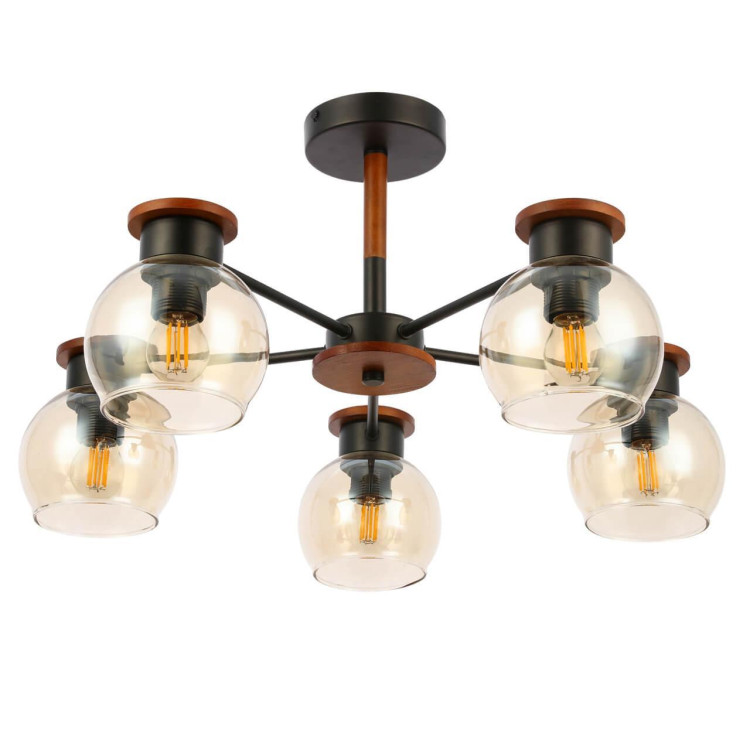 Потолочная люстра Evoluce Rasco SLE108102-05 Потолочная люстра Evoluce Rasco SLE108102-05