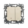 Светорегулятор Legrand Etika кнопочный 400 Вт, слоновая кость 672318