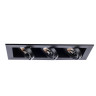 Встраиваемый светильник Arte Lamp Technika A5930PL-3BK