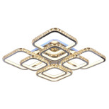 Потолочная светодиодная люстра Profit Light 8010/4+4 CHR