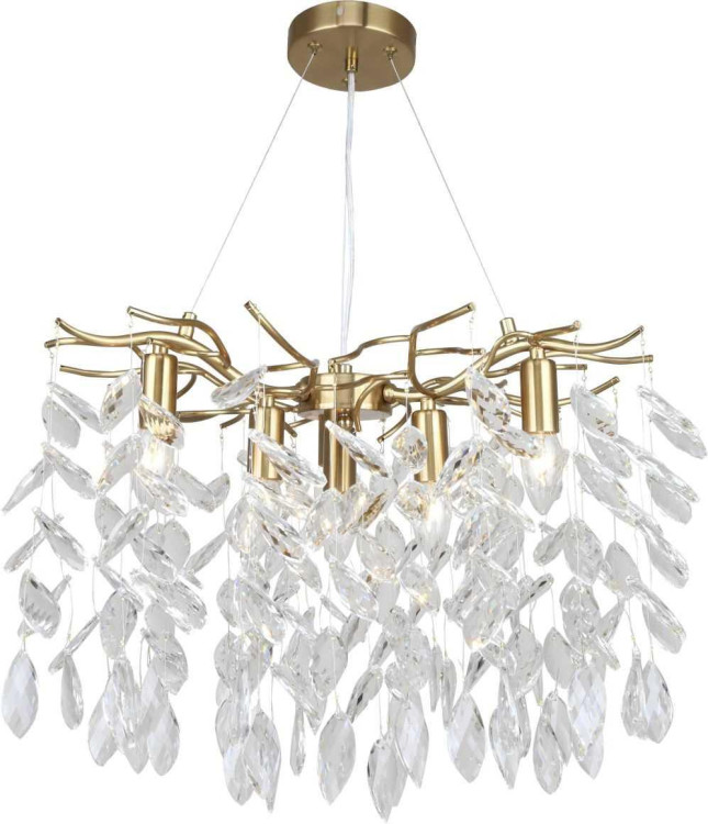 Люстра подвесная хрустальная 2180/05/06P Stilfort, серия RAMO