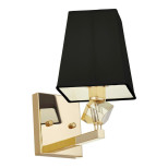 Бра Lumina Deco Montero LDW 1249-1 GD+BK Бра Lumina Deco Montero LDW 1249-1 GD+BK