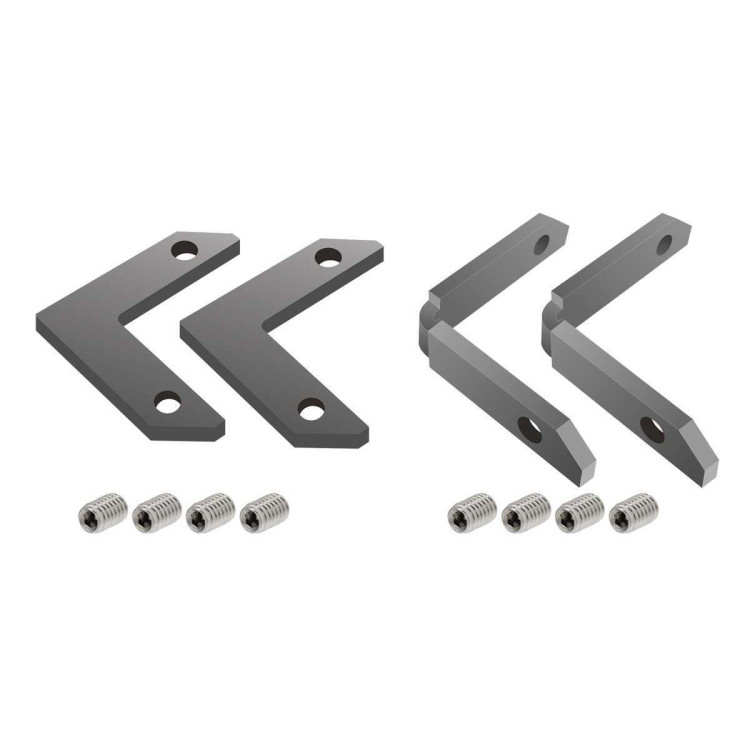 Комплект угловых соединителей шинопровода Denkirs Smart One (4 шт.) TR2027-AL