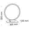 Настольный светильник Maytoni MOD877TL-L18W