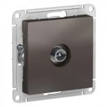 Розетка TV Schneider Electric Atlas Design оконечная, мокко