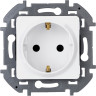 Розетка силовая Legrand Inspiria 2K+3 белая, 673720