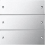 Набор клавиш Gira System 55 3шт хром 2133609