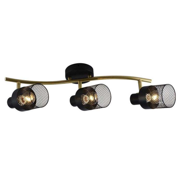 Спот Seven Fires Kelda SF4705/3C-GD-BK Спот Seven Fires Kelda SF4705/3C-GD-BK