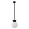 Подвесной светильник iLamp Mono P6079-1 BK+WH