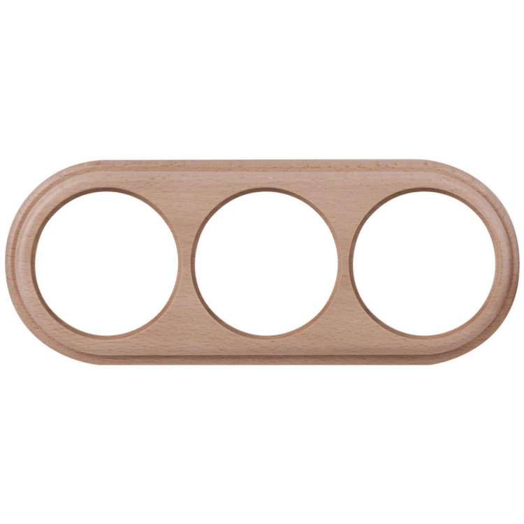 Рамка Werkel Legend на 3 поста светлый бук WL15-frame-03 4690389100963