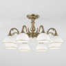 Классическая потолочная люстра 60106/8 античная бронза