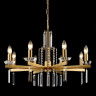 Подвесная люстра Crystal Lux Marron SP8 Brass