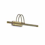 Подсветка для картин Ideal Lux Bow Ap D46 Ottone Satinato 121178 Подсветка для картин Ideal Lux Bow Ap D46 Ottone Satinato 121178