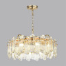 5069/10 HALL ODL24 621 золото/прозрачный/металл/хрусталь Люстра E14 10*40W BULLON
