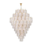 5049/89 HALL (В 3-Х КОРОБКАХ) ODL24 629 золото/прозрачный/металл/хрусталь/стекло Люстра E14 89*25W TEARS