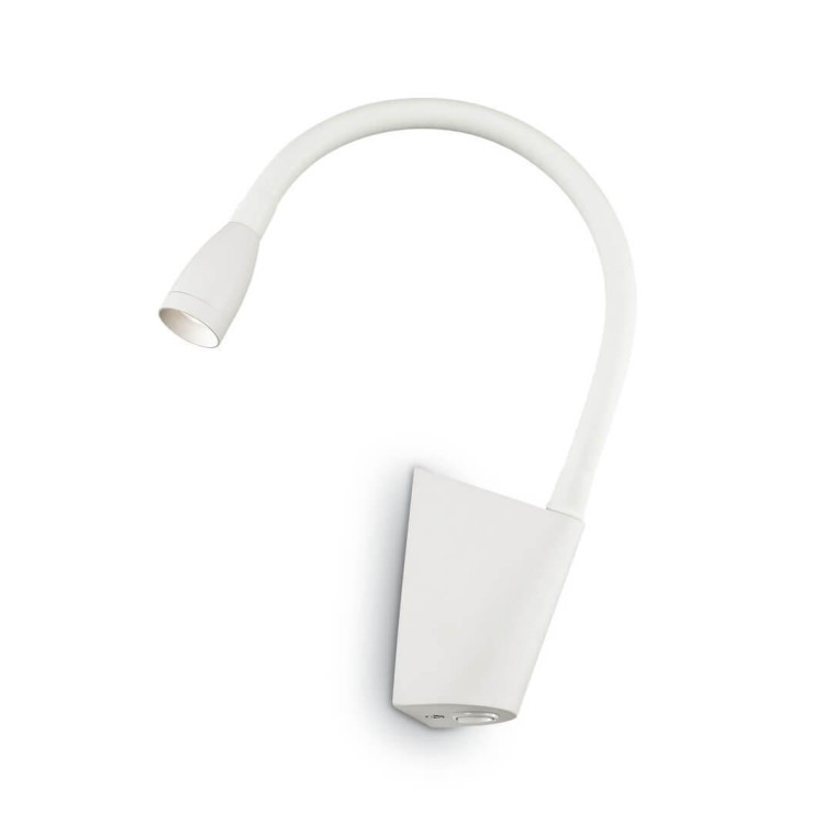 Светодиодный спот Ideal Lux Goose Ap Bianco 142708 Светодиодный спот Ideal Lux Goose Ap Bianco 142708