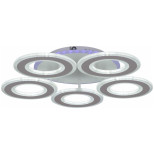 Потолочная светодиодная люстра Reluce 20535-0.3-5+1 WT Потолочная светодиодная люстра Reluce 20535-0.3-5+1 WT