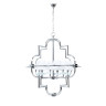 Подвесная люстра Lumina Deco Baltimore LDP 8020-6 CHR+WT Подвесная люстра Lumina Deco Baltimore LDP 8020-6 CHR+WT