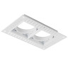 Рамка двойная квадратная скрытого монтажа для светодиодных модулей 0750хх STELLA Lightstar 075226-01