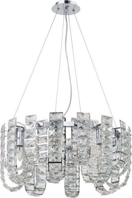 Люстра подвесная хрустальная 2172/09/08P Stilfort, серия Umiko