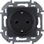 Розетка силовая Legrand Inspiria 2K+3 антрацит, 673723