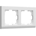 Рамка Werkel Stark на 2 поста белый WL04-Frame-02-white 4690389047114