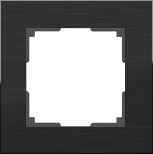 Рамка Werkel Aluminium на 1 пост алюминий черный WL11-Frame-01 4690389110443