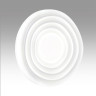 7679/DL PALE SN 202 Светильник пластик/белый LED 48Вт 3000-6000К D380 IP43 пульт ДУ FASS