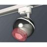 Комплект трекового светильника Ambrella light Track System XT1104003 PSL/PI серебро полированное/розовый (A2520, C1104, N7193)