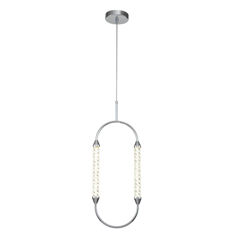 Подвесной светодиодный светильник Indigo Ellisse 14005/1P Chrome V000027L