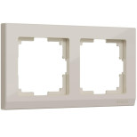 Рамка Werkel Stark на 2 поста слоновая кость WL04-Frame-02-ivory 4690389046513