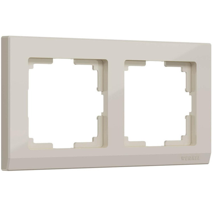Рамка Werkel Stark на 2 поста слоновая кость WL04-Frame-02-ivory 4690389046513