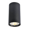 A1516PL-1BK Светильник потолочный накладной UNIX для MR16 Ø55x100мм черный IP20