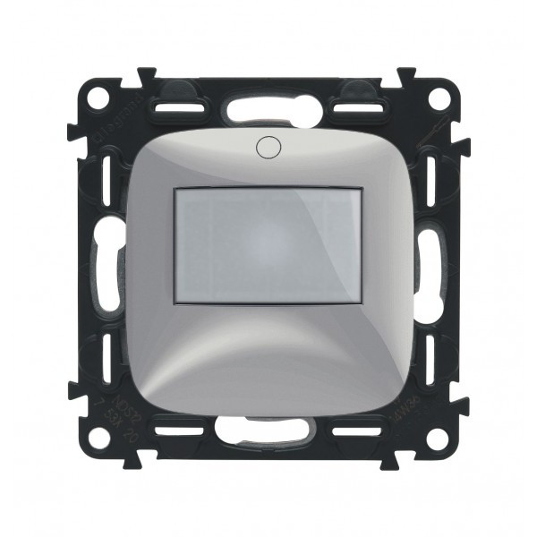 Датчик движения Legrand Valena Allure с нейтралью, алюминий 752073+752379