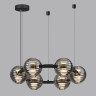5041/60L L-VISION ODL24 545 черн./золото/дымчатый/металл/стеко Люстра LED 60W 4000К 1526Лм TRONI