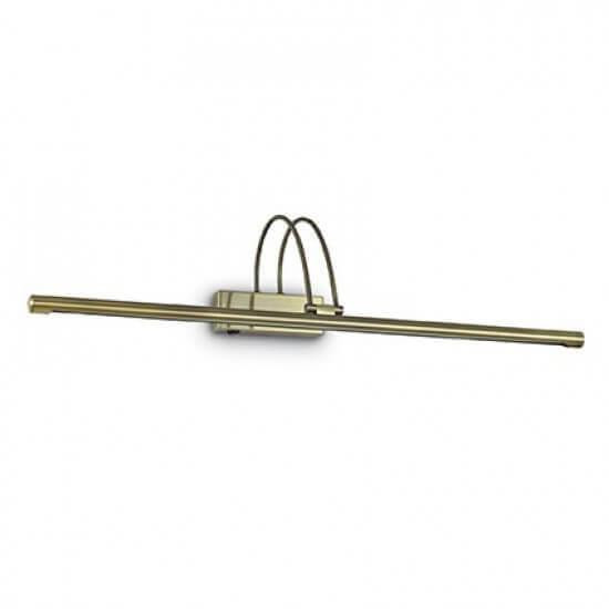 Подсветка для картин Ideal Lux Bow Ap D76 Ottone Satinato 121130 Подсветка для картин Ideal Lux Bow Ap D76 Ottone Satinato 121130