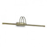 Подсветка для картин Ideal Lux Bow Ap D76 Ottone Satinato 121130 Подсветка для картин Ideal Lux Bow Ap D76 Ottone Satinato 121130