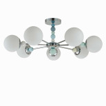 6525/7C MODERNI LN23 290 хром Люстра потолочная E14 7*40W 220V SUNDAY